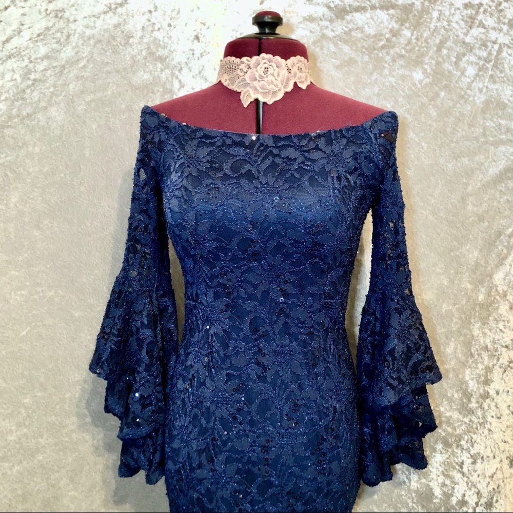 BAILEY BLUE Dresses Off The Shoulder Sleeve